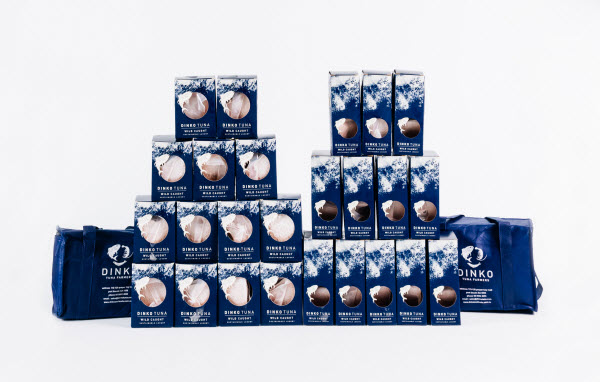 Different packaging of Tuna Value hampers