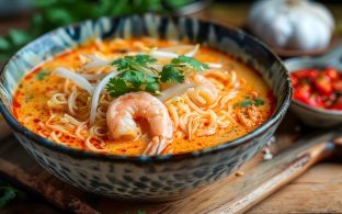 Spicy Prawn Laksa