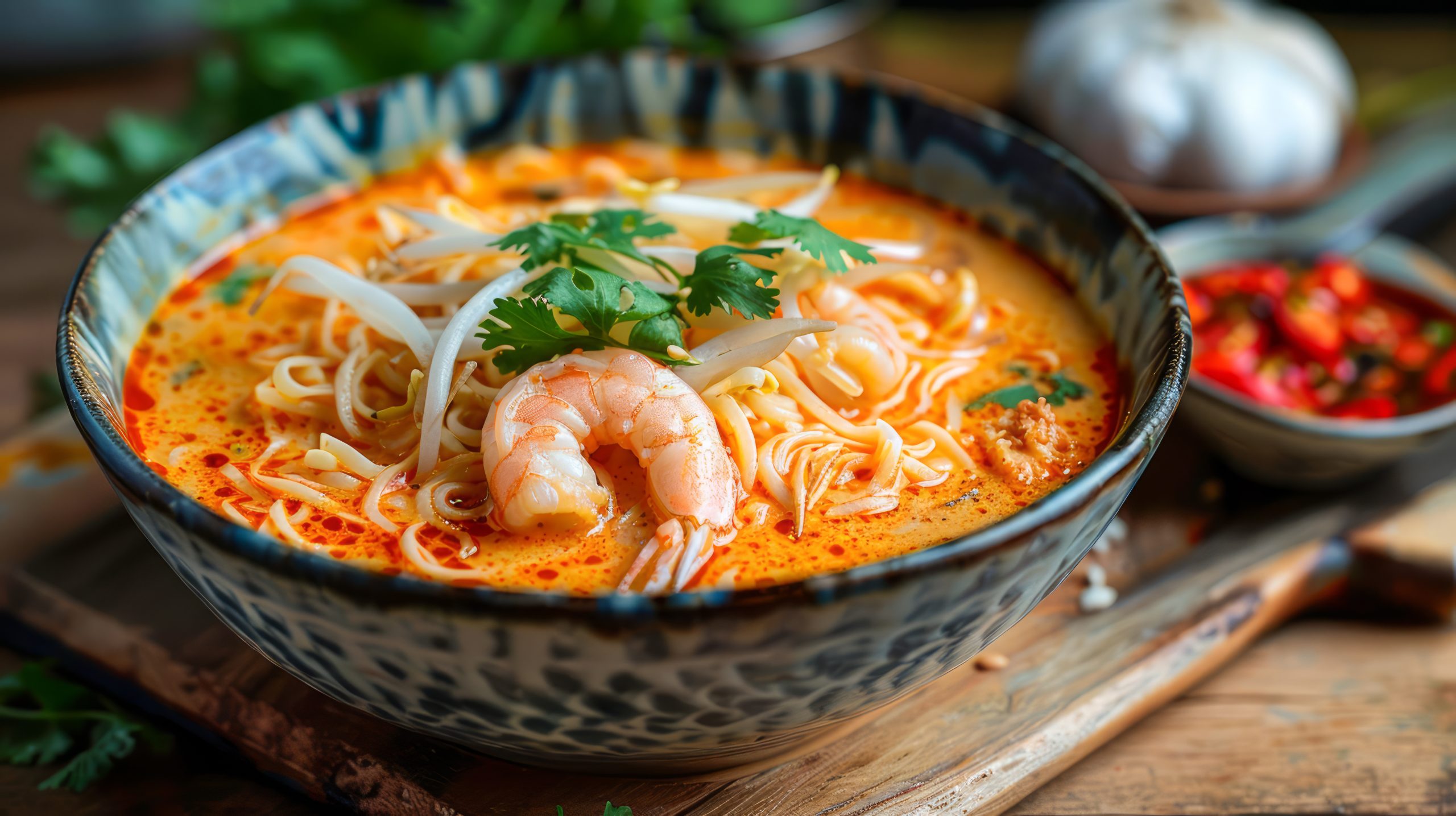 Spicy Prawn Laksa