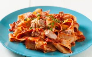 Simple Bluefin Tuna Pasta