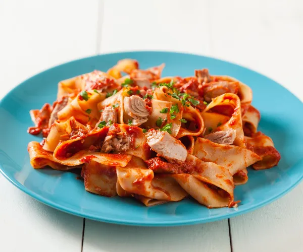 Simple Bluefin Tuna Pasta