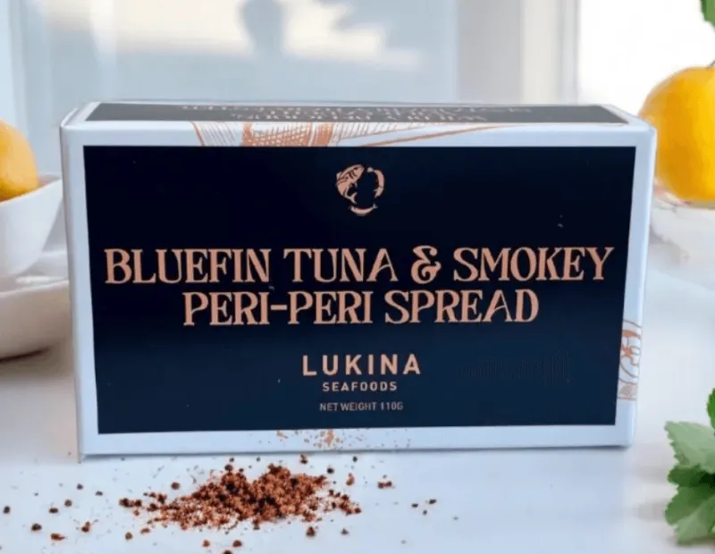 Dinko Tuna - Tuna Peri Peri Spread tuna peri in a box