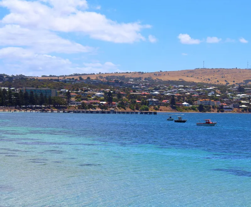 Sea in Port Lincoln, South Australia