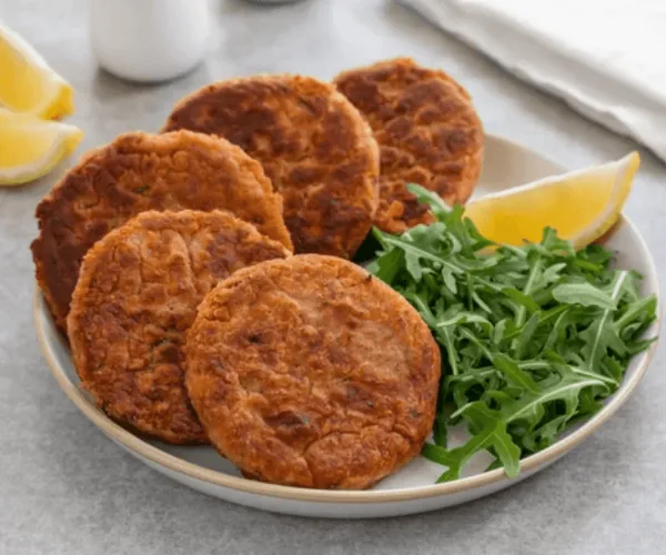 Southern Bluefin Tuna Patties with Spicy Mayo Sauce