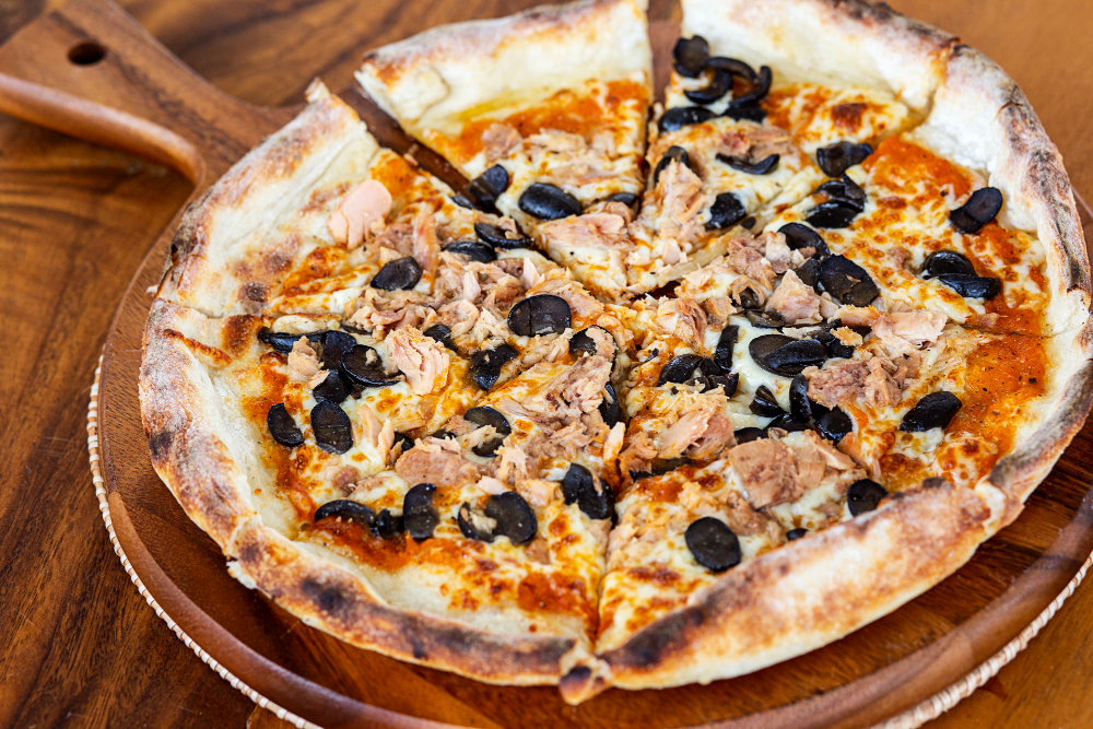 Mediterranean Bluefin Tuna Flatbread