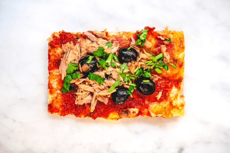 Mediterranean Bluefin Tuna Flatbread