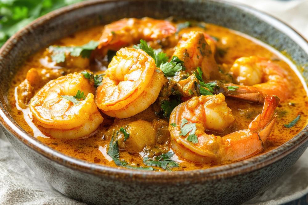 Spencer Gulf King Prawn Mango Curry